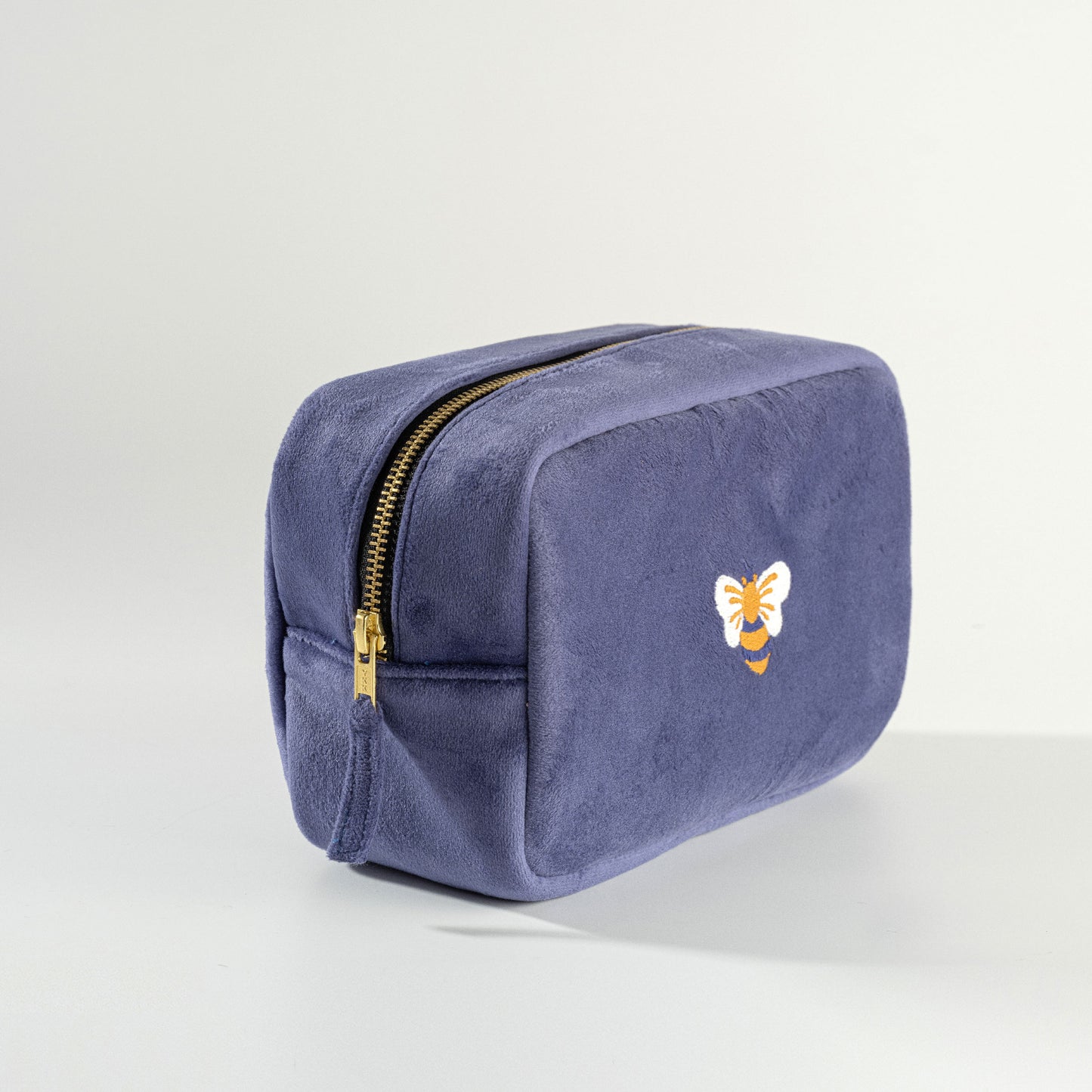 Travel Pouch Honey Bee Large & Small Blue