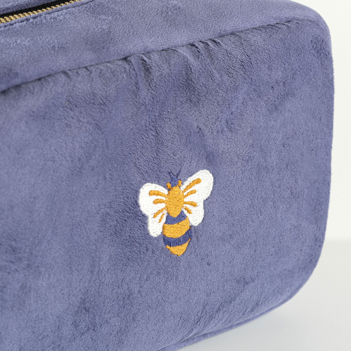 Travel Pouch Honey Bee Large & Small Blue