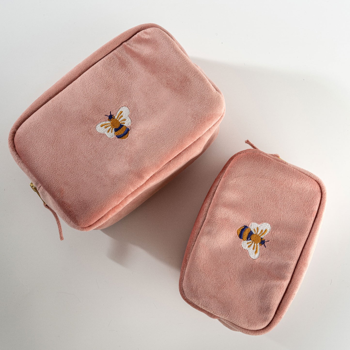Travel Pouch Honey Bee Pink
