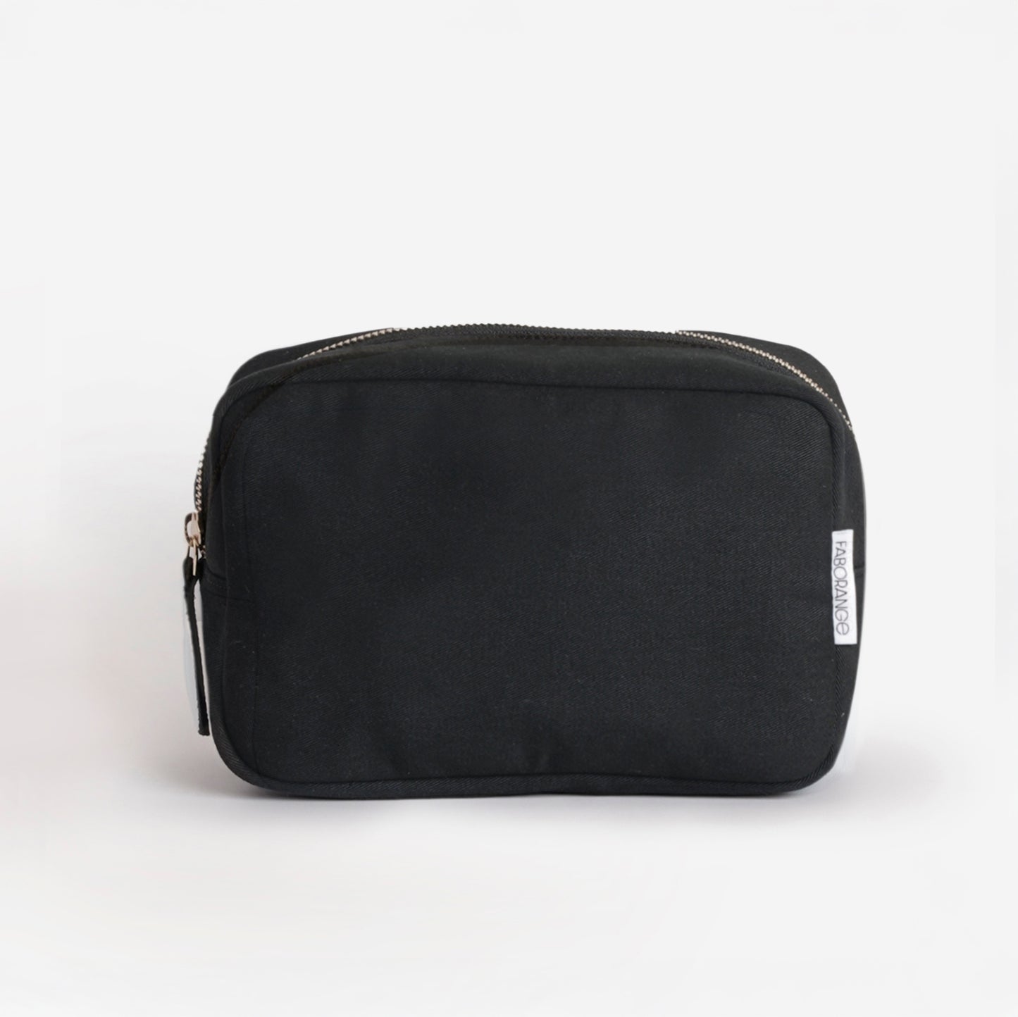 Cotton Travel Pouch Black Voyage