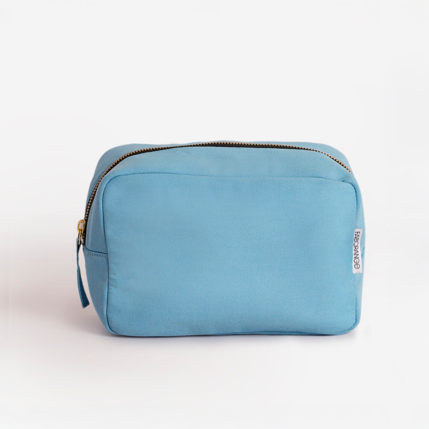 Cotton Travel Pouch Blue Escape