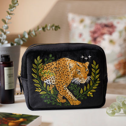 All-Day Organiser Leopard’s Grace Black