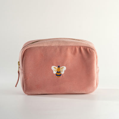 Travel Pouch Honey Bee Pink