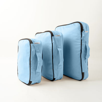 Travel Packing Cubes Blue Escape