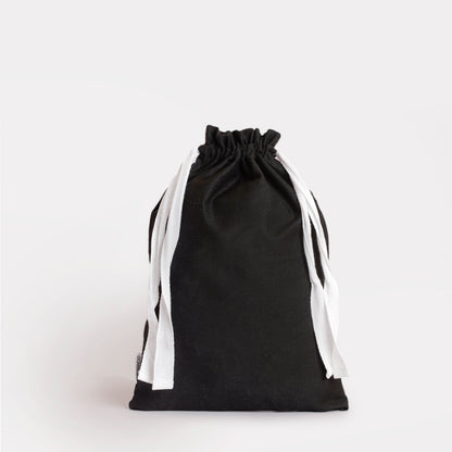 Complete Cotton Travel Set – 9 Pieces Black Voyage