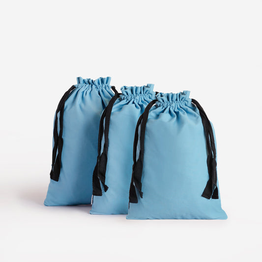 Shoe Bag Blue Escape