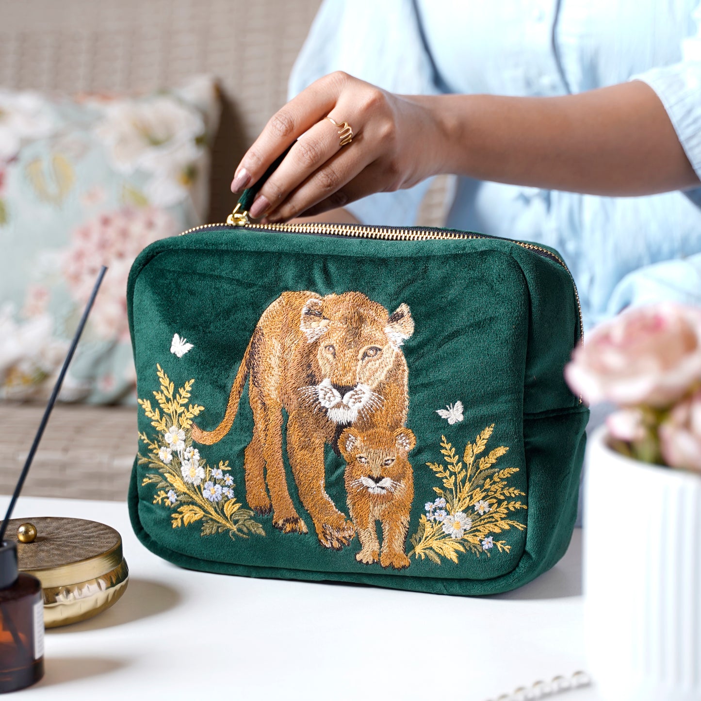 All-Day Organiser Lion's Legacy Forest Green