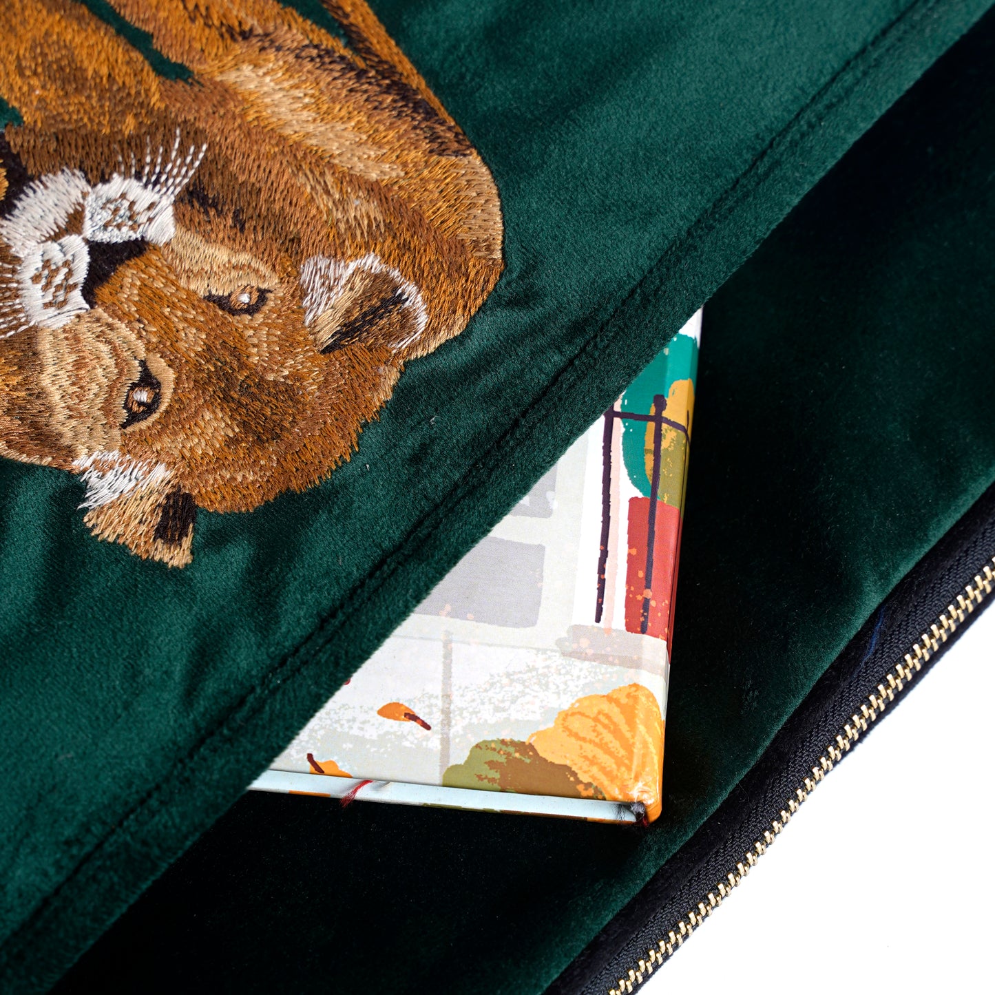 Laptop Sleeve  Lion's Legacy Forest Green