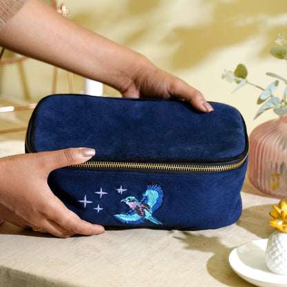 Jewellery Organiser Indian Roller Midnight Blue