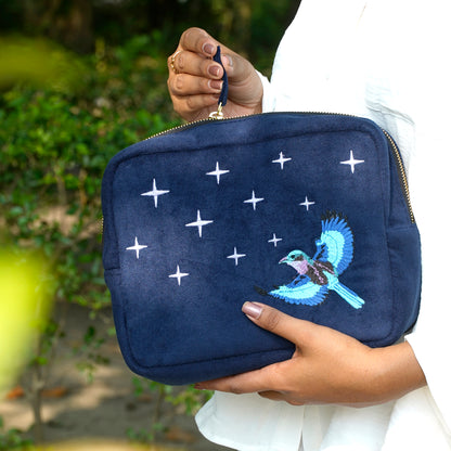 All-Day Organiser Indian Roller Midnight Blue