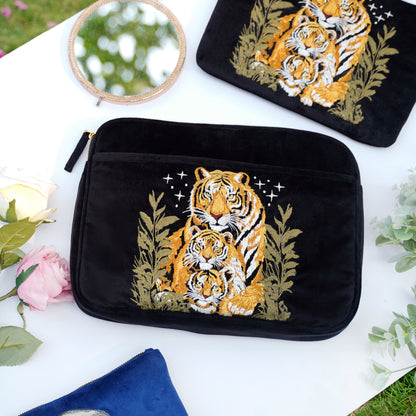 Laptop Sleeve Majestic Tigers Black