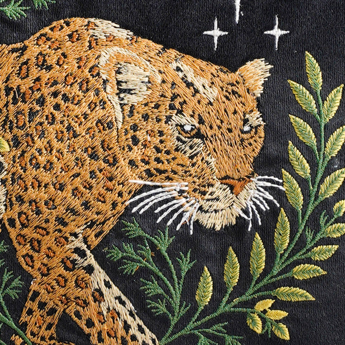 Laptop Sleeve Leopard’s Grace Black